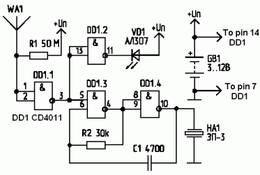 electrical wiring finder circuit