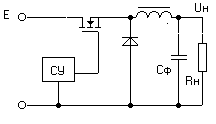 Схема импульсного регулятора на полевом транзисторе