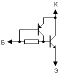Limiting saturation with current sensor in base circuit